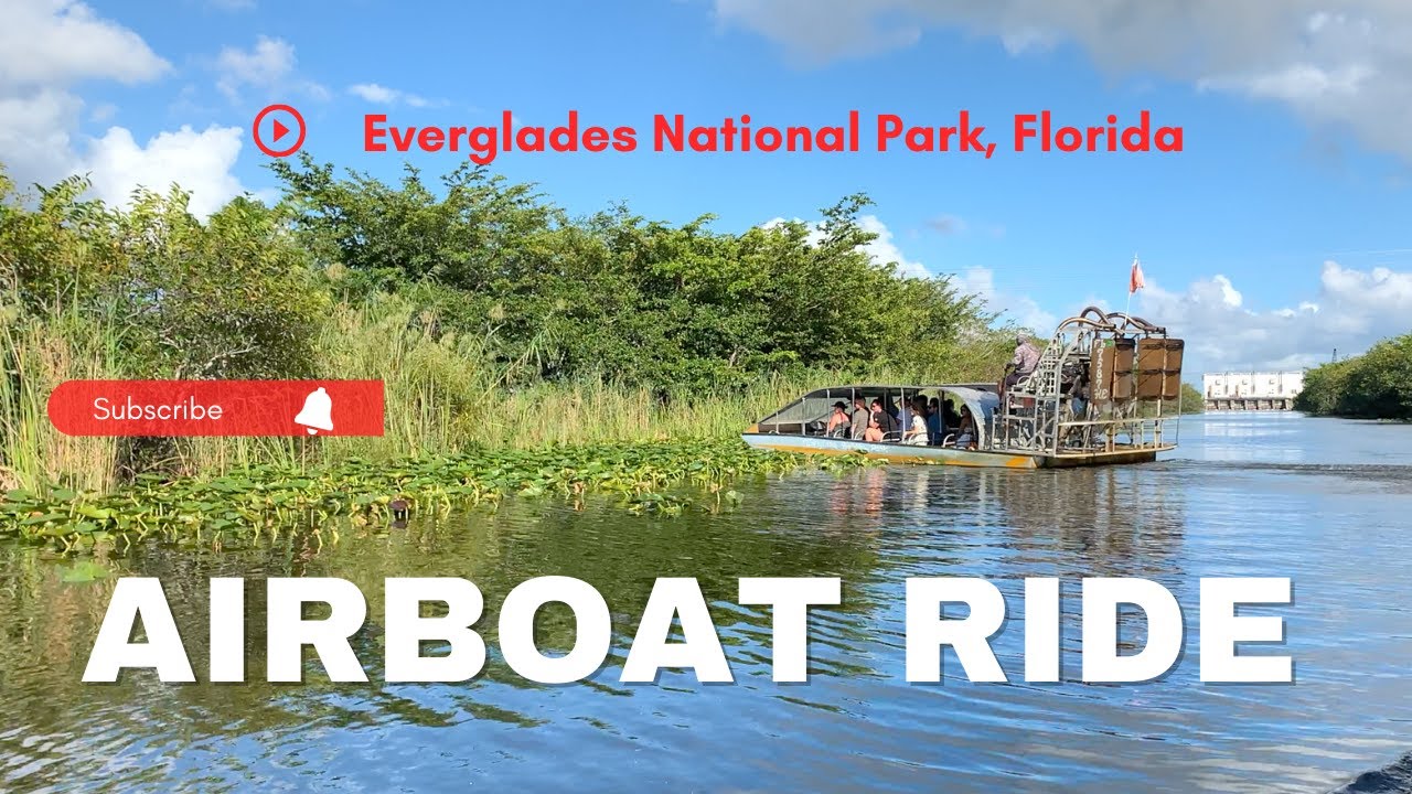 Everglades Airboat Tour - Florida 🇺🇸