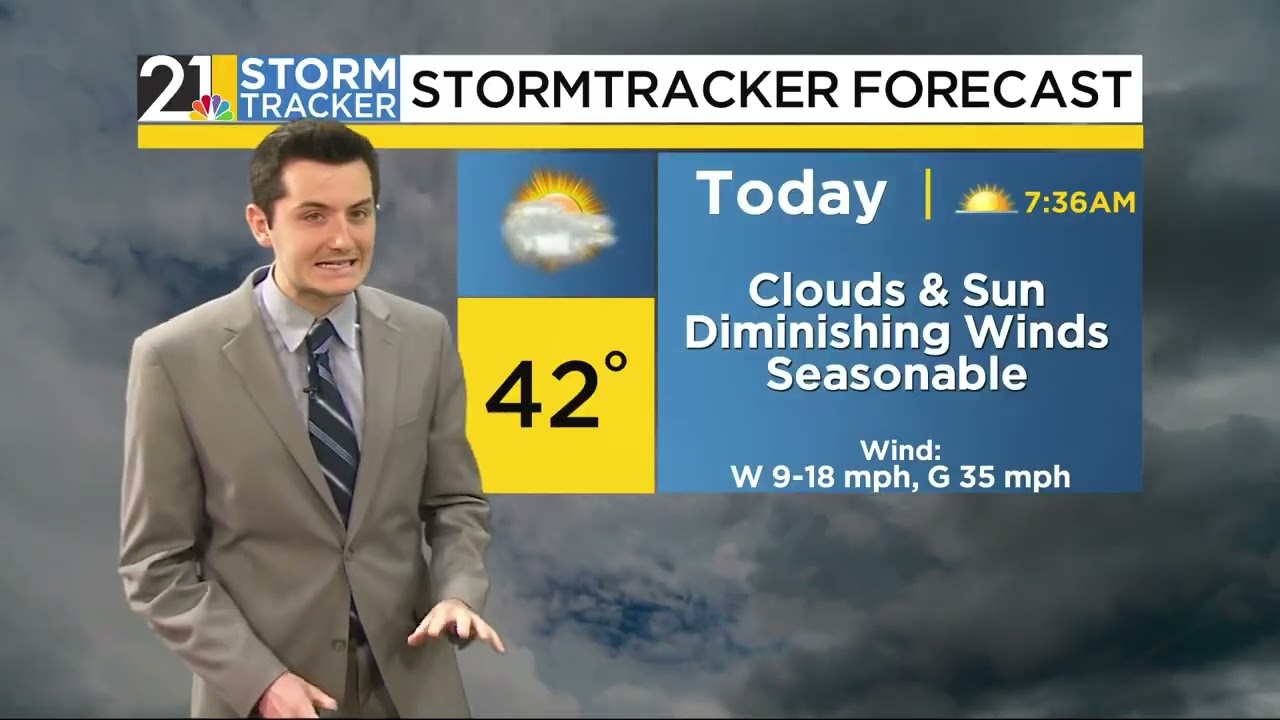 Gavin's Saturday WFMJ Weekend Today Forecast (3/14/2026)