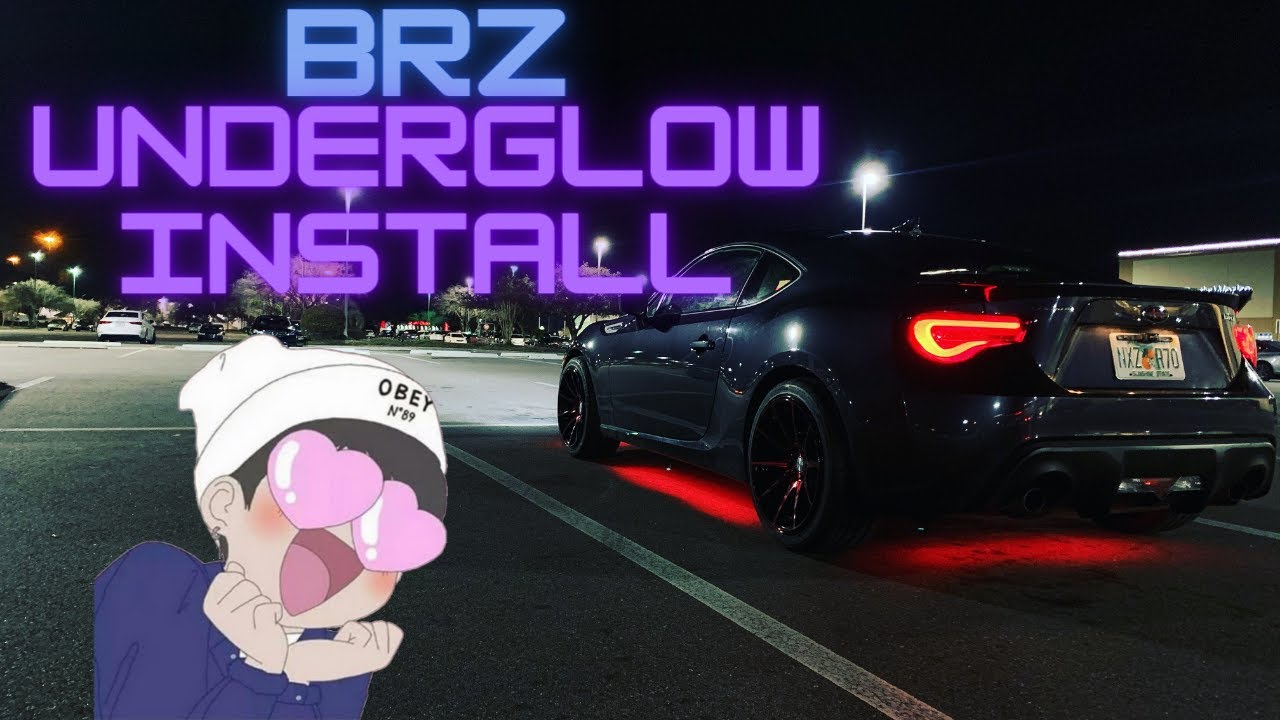 BRZ GETS COLOR CHASING UNDERGLOW | ONEUPLIGHTING KIT INSTALL