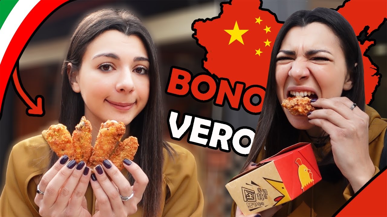 Mangio SOLO POLLO FRITTO | ITALIANO vs CINESE