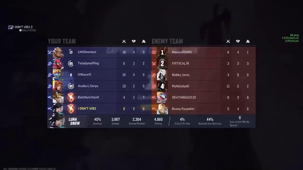 Helping a friend in Marvel Rivals RANKED!