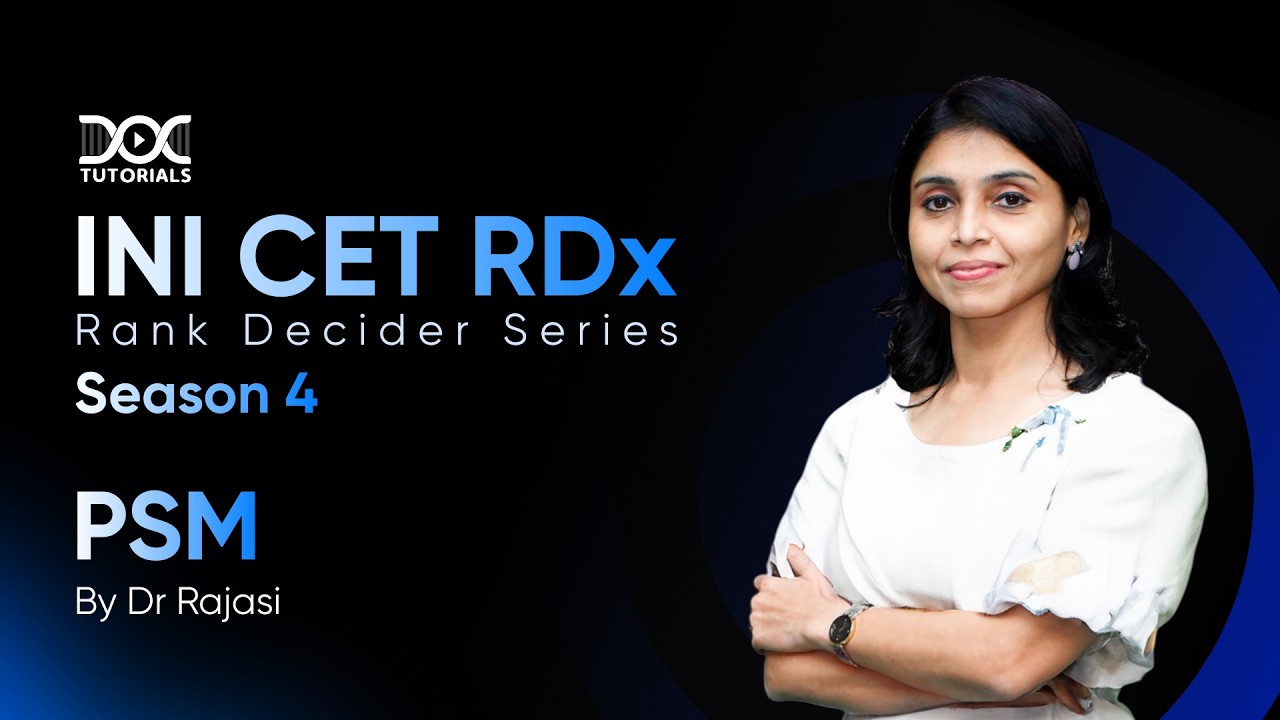 PSM Test & Discussion | INI CET Important Topics | INI CET Preparation | INI CET RDx Season 4
