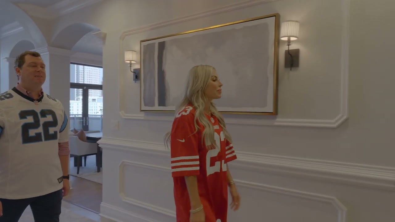 Private penthouse tour of Christian McCaffrey's Charlotte Home