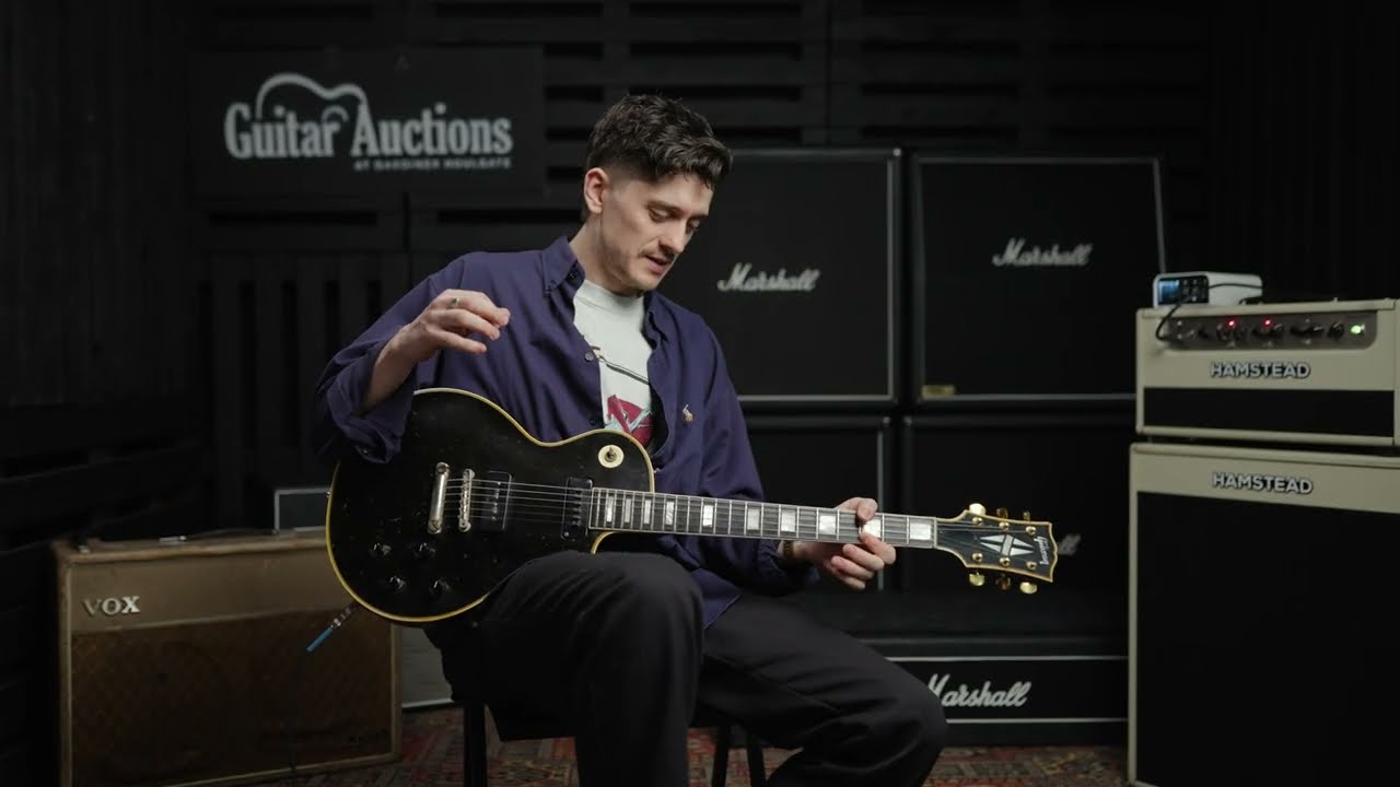 Wendell Richardson's 1956 Gibson Les Paul Custom | March 2026 Gear Demo | Guitar Auctions at GH