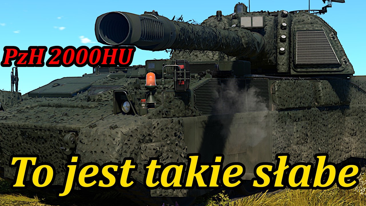 Taki złom za prawie 200 zł - Panzerhaubitze 2000 / PzH 2000HU - War Thunder PL