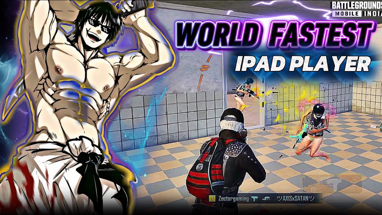 World Fastest Ipad Player ? Zector 🔥- Fastest Ipad Player | BGMI - PUBG/PUBGMOBILE