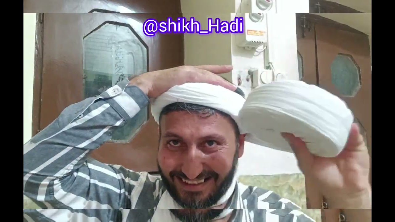 بستن عمامه آخوندی