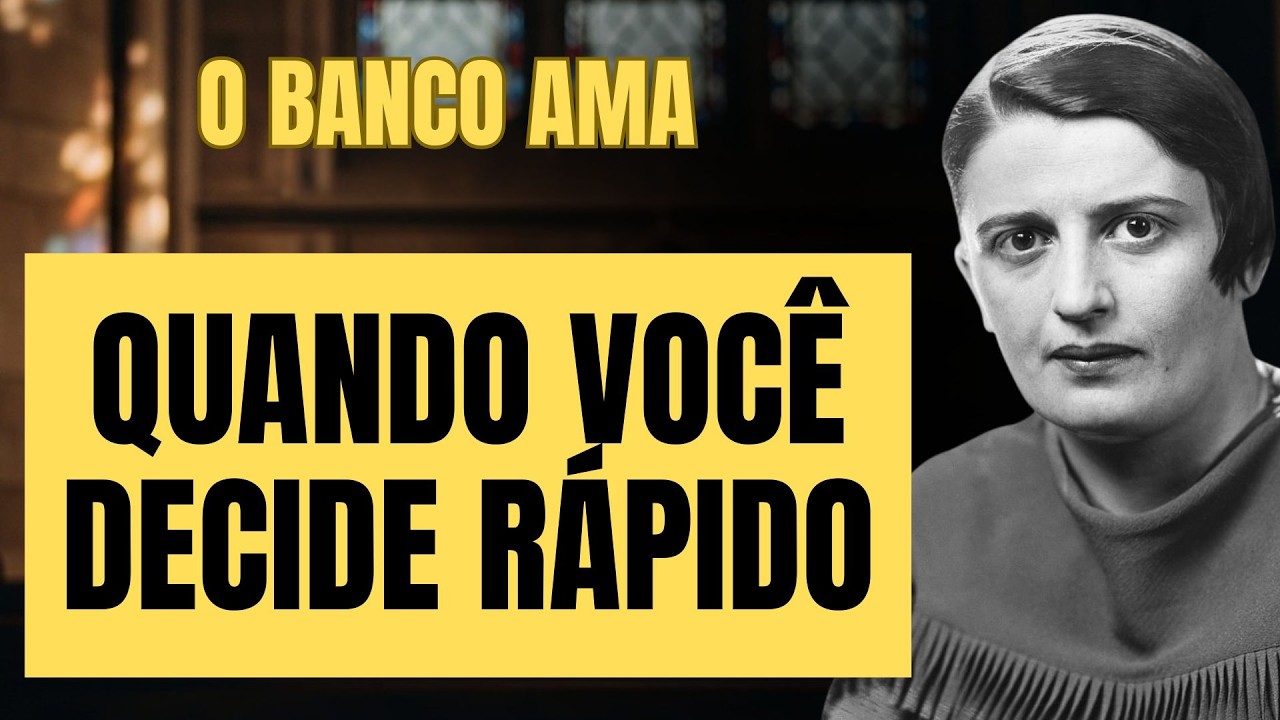 O Banco Ama Quando Você Decide Rápido Regra de 3 Min