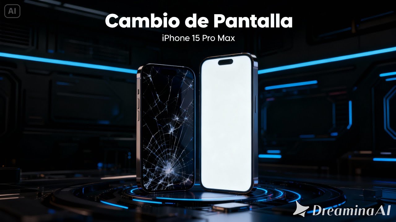 Cambio de pantalla Iphone 15 pro max  | Al-Tech Reparaciones