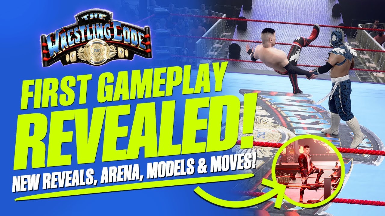 The Wrestling Code: первые кадры игрового процесса, анонс нового входа, модели, арена и приемы!