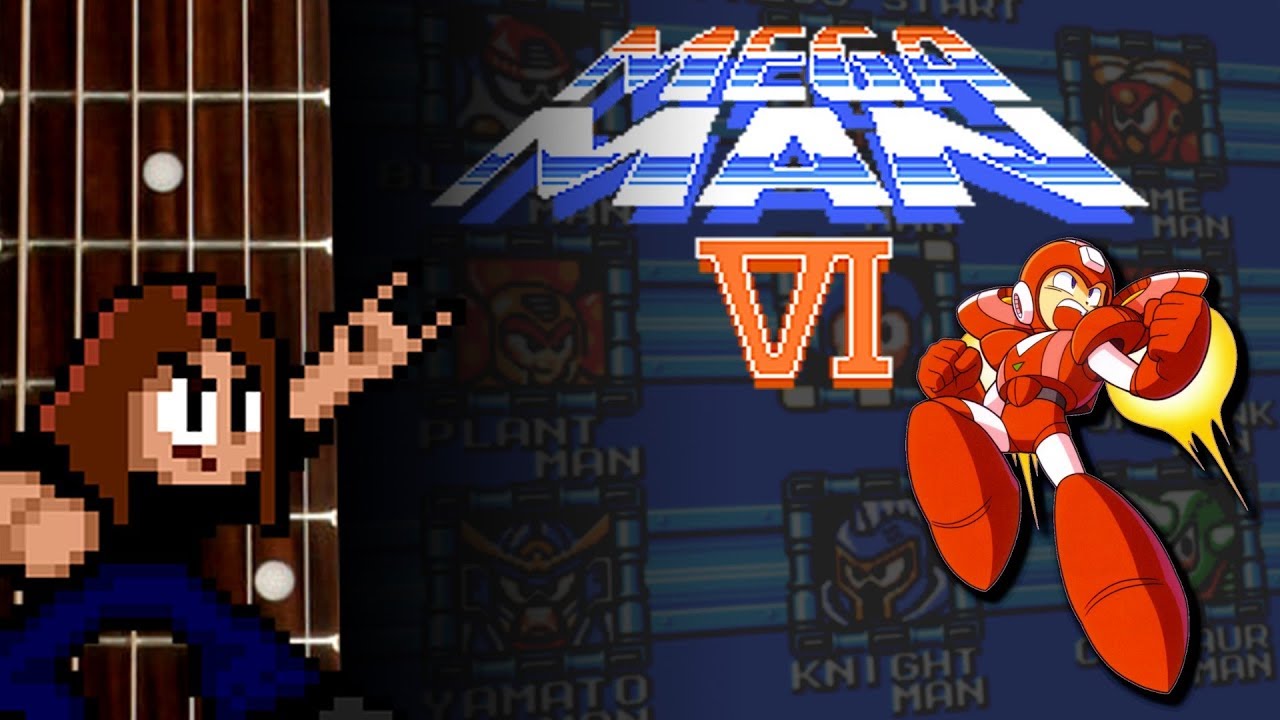 Mega Man 6 Guitar Playthrough (COMPLETE)