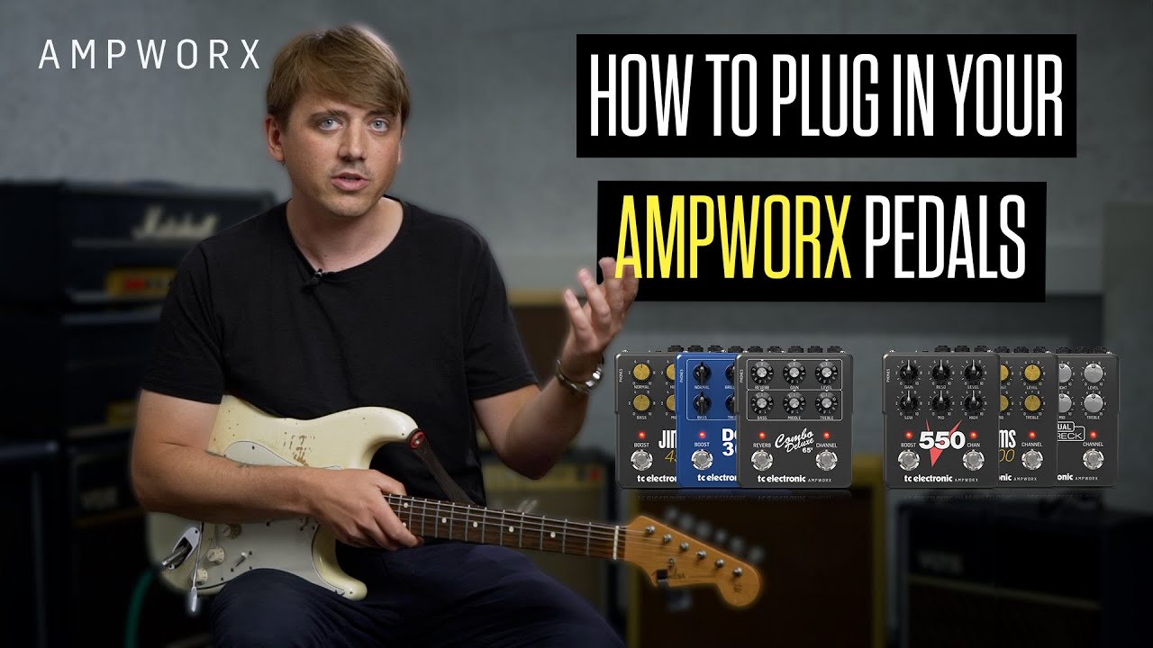 Как подключить педали AMPWORX