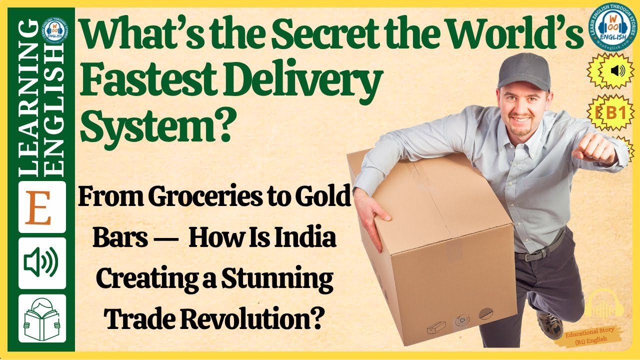 Learn English through Story - Fastest Delivery #learnenglishthroughstory  #audiobook  #wooenglish