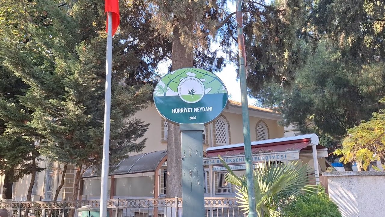 Bursayı geziyorum-Hürriyet Meydanı,Hürriyet Mahallesi 
