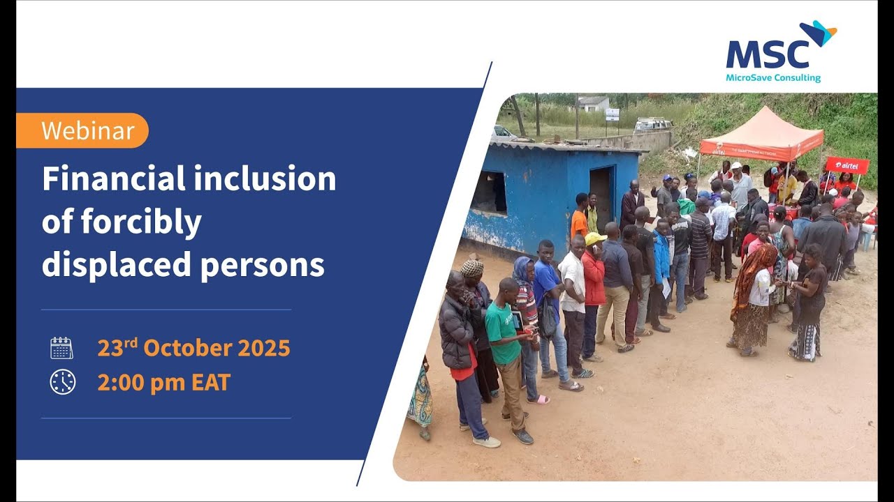 Financial inclusion of forcibly displaced persons