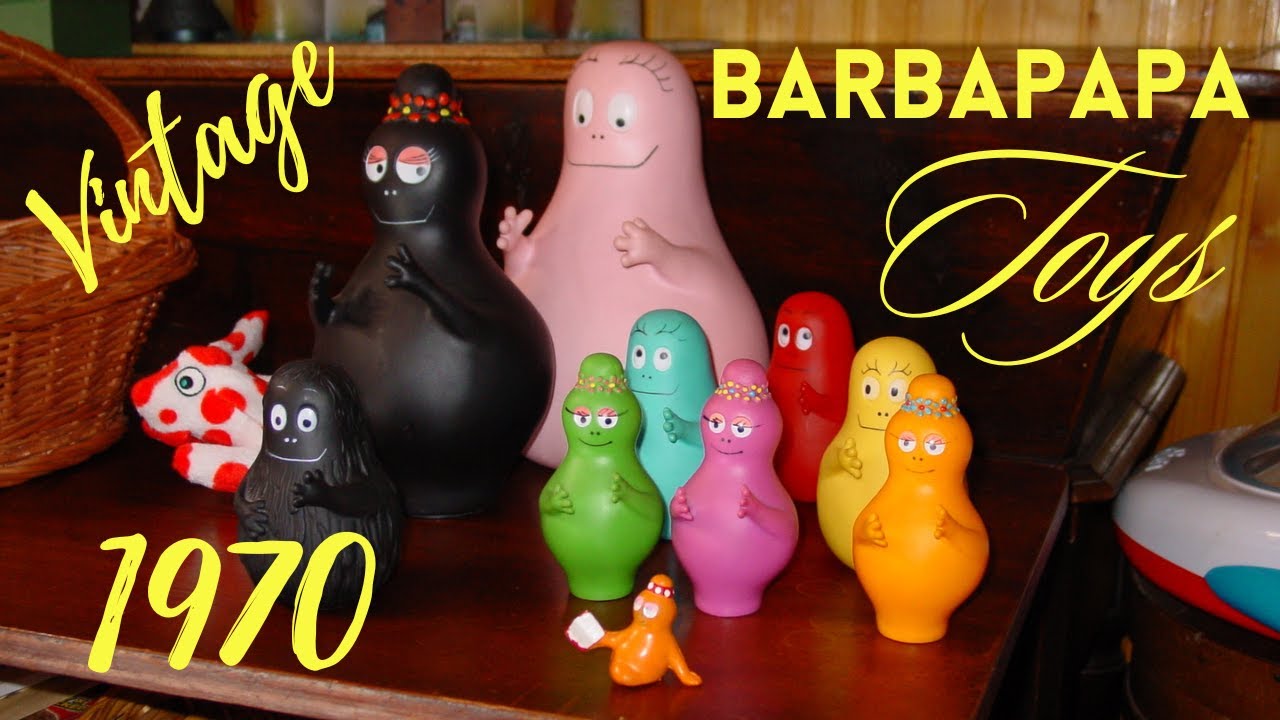 Barbapapa toys バーバパパ 바바파파 1970s vintage / retro