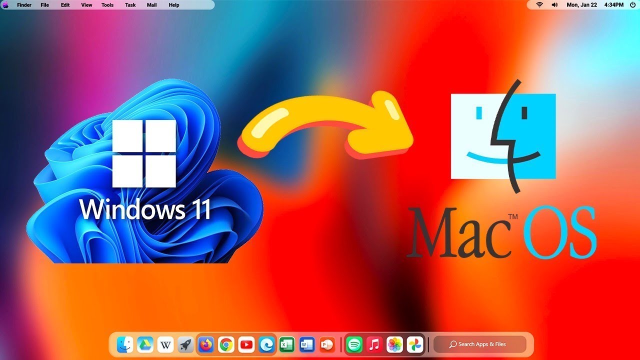 Make Windows 11 look like Mac OS in 3 minutes 2025