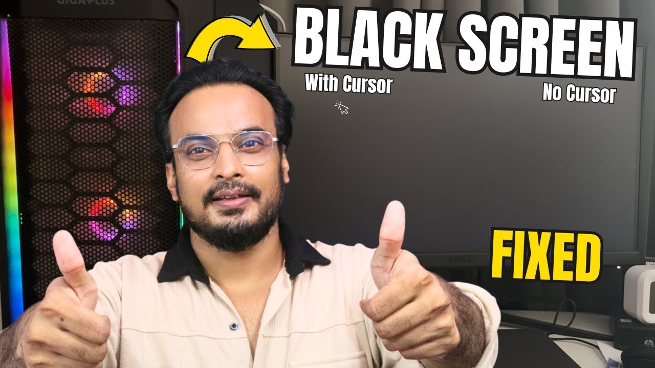 How to FIX Black Screen on Windows 10/11 (2026) - Quick Solution