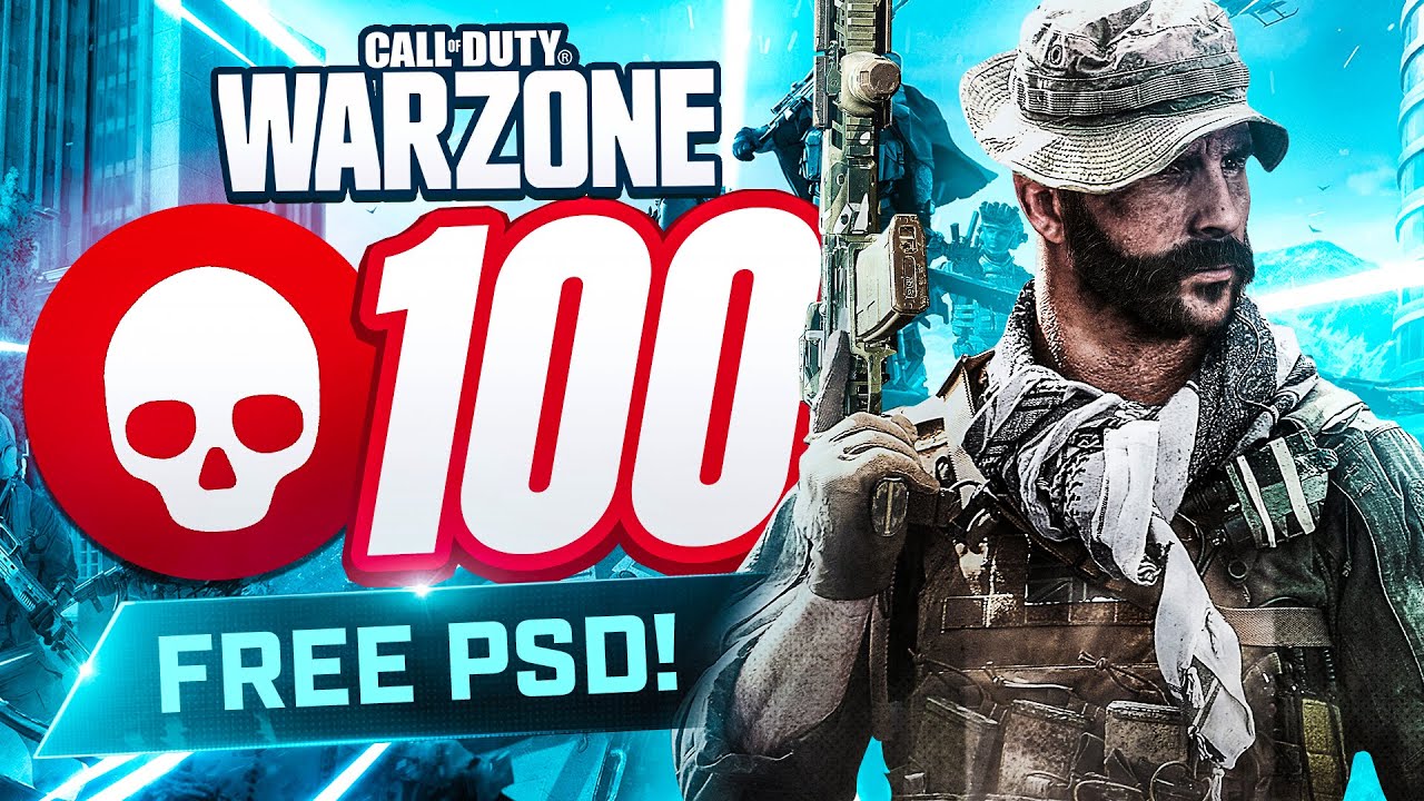 Миниатюра для COD Warzone Vikkstar123 Speedart (БЕСПЛАТНЫЙ ШАБЛОН!) &mdash; Уитли