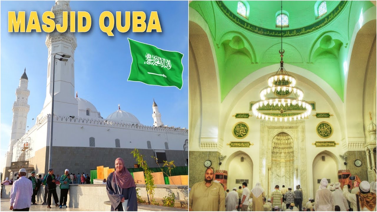 REVERT VISITING MASJID QUBA - THE FIRST MOSQUE BUILT