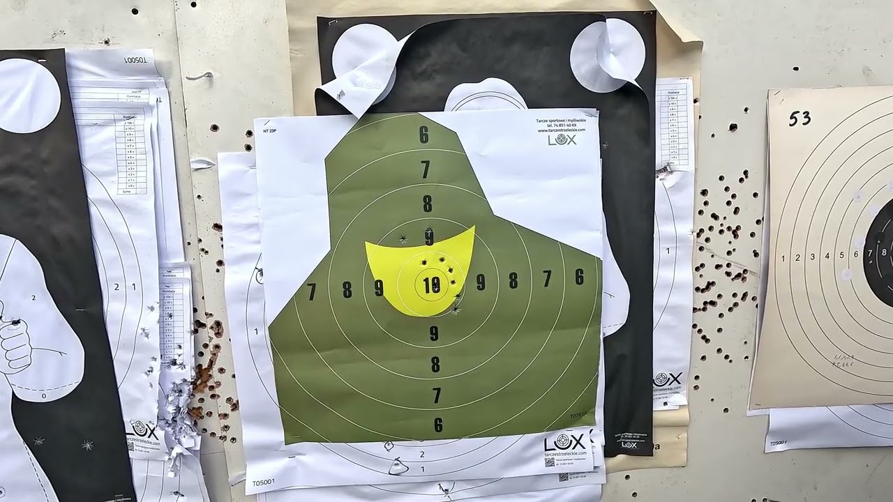 Glock 19 gen3 do Brasill amo Norma FMJ 115g tarcza nt23p dystans 25m #mati79zg #glock19gen3 #2026