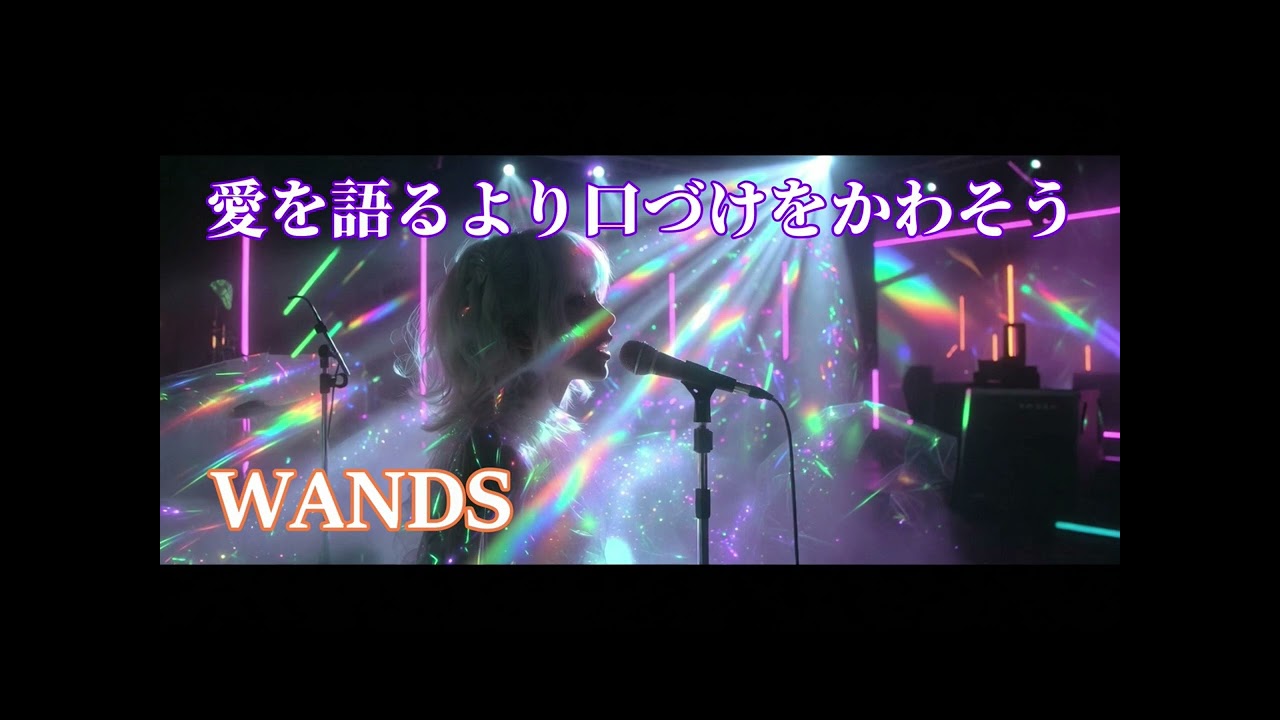 WANDS - 愛を語るより口づけをかわそう【AI cover】