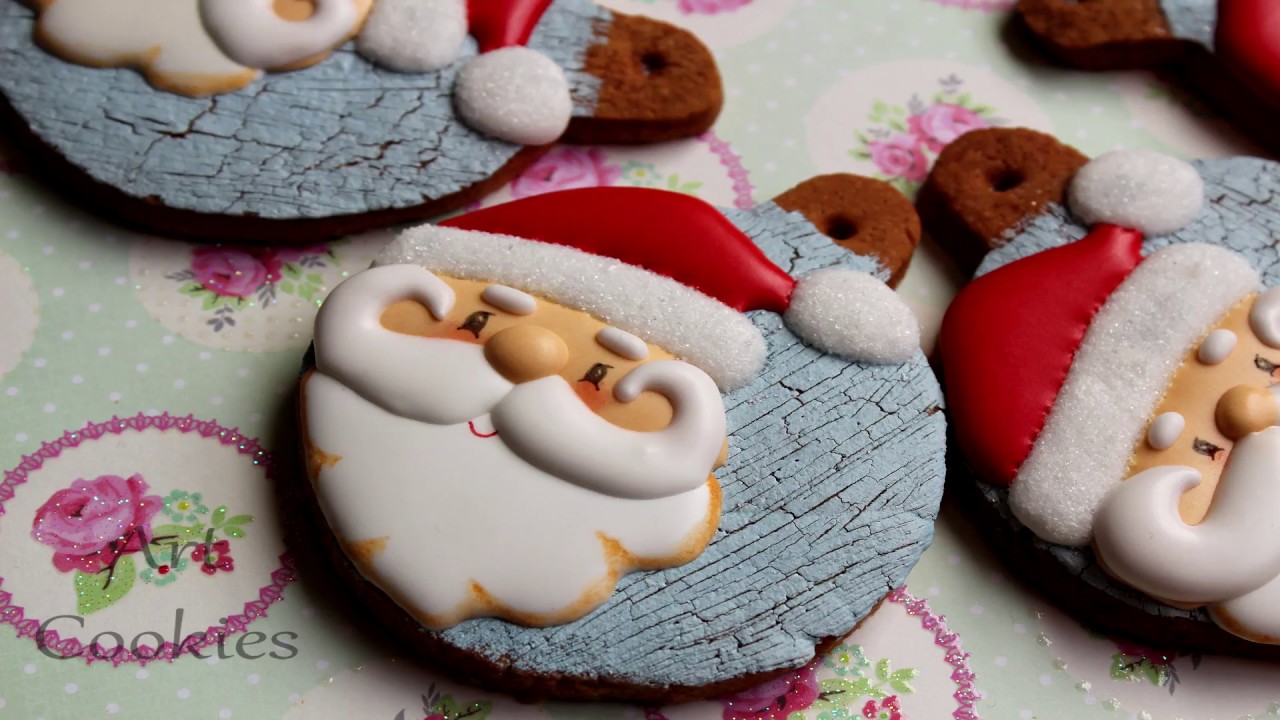 Santa Claus Galleta Navidad - Santa Christmas Cookies