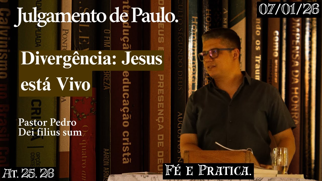 Divergência: Jesus está Vivo.