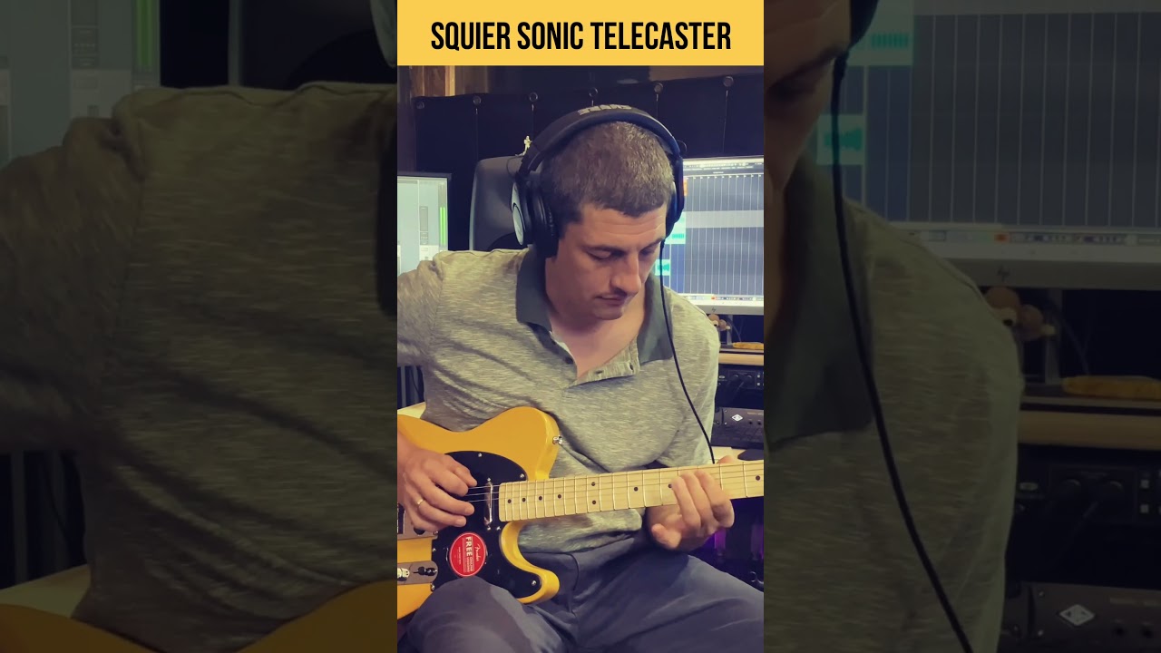 Squier Sonic Telecaster #squier #telecaster #guitarsolo #guitars