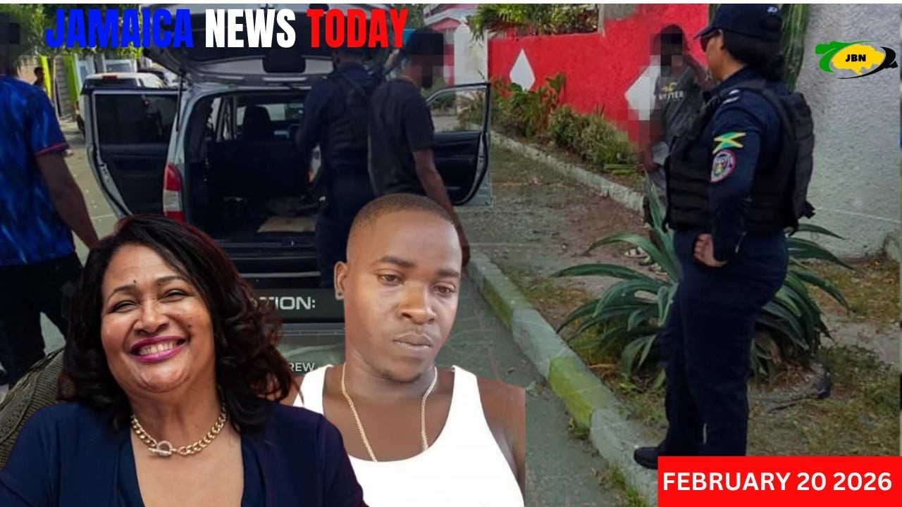 Jamaica News Today Friday February 20, 2026 | Man shot dead | Cop arrested for murder of businessman