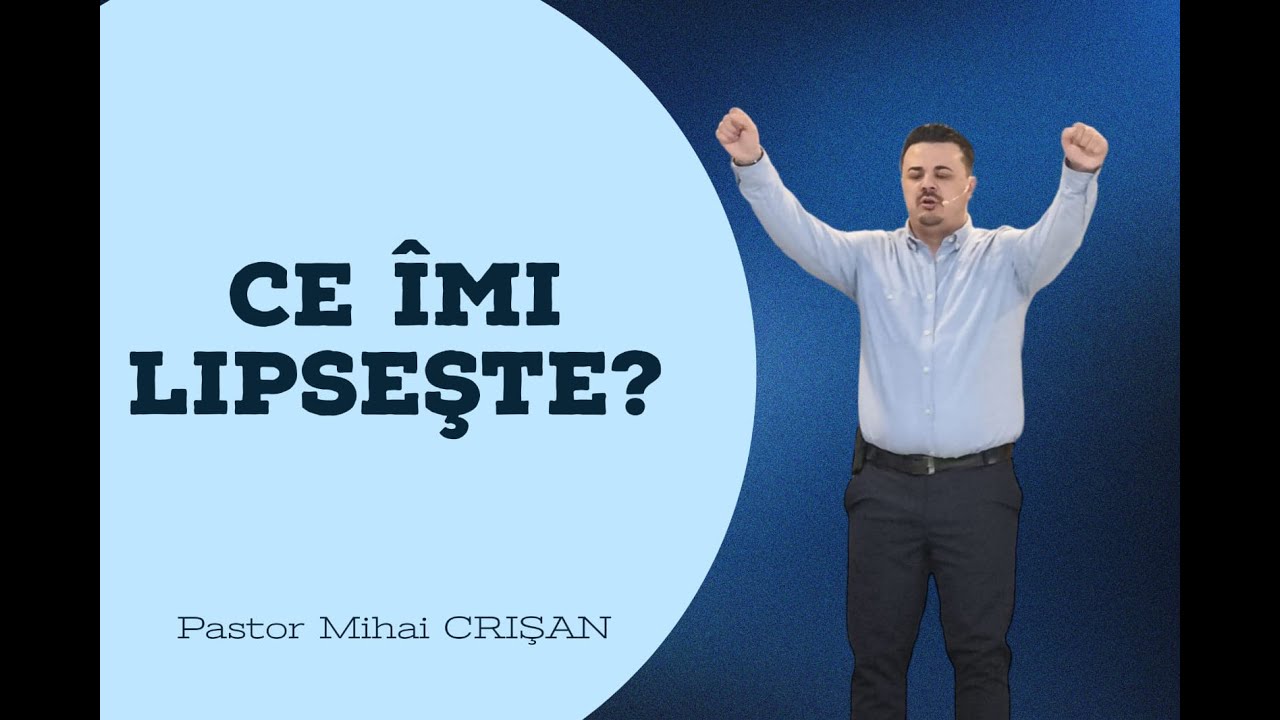 Mihai Crisan | Ce îmi lipsește ?