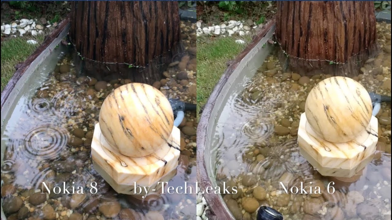 NOKIA 8 vs NOKIA 6 CAMERA VIDEO TEST