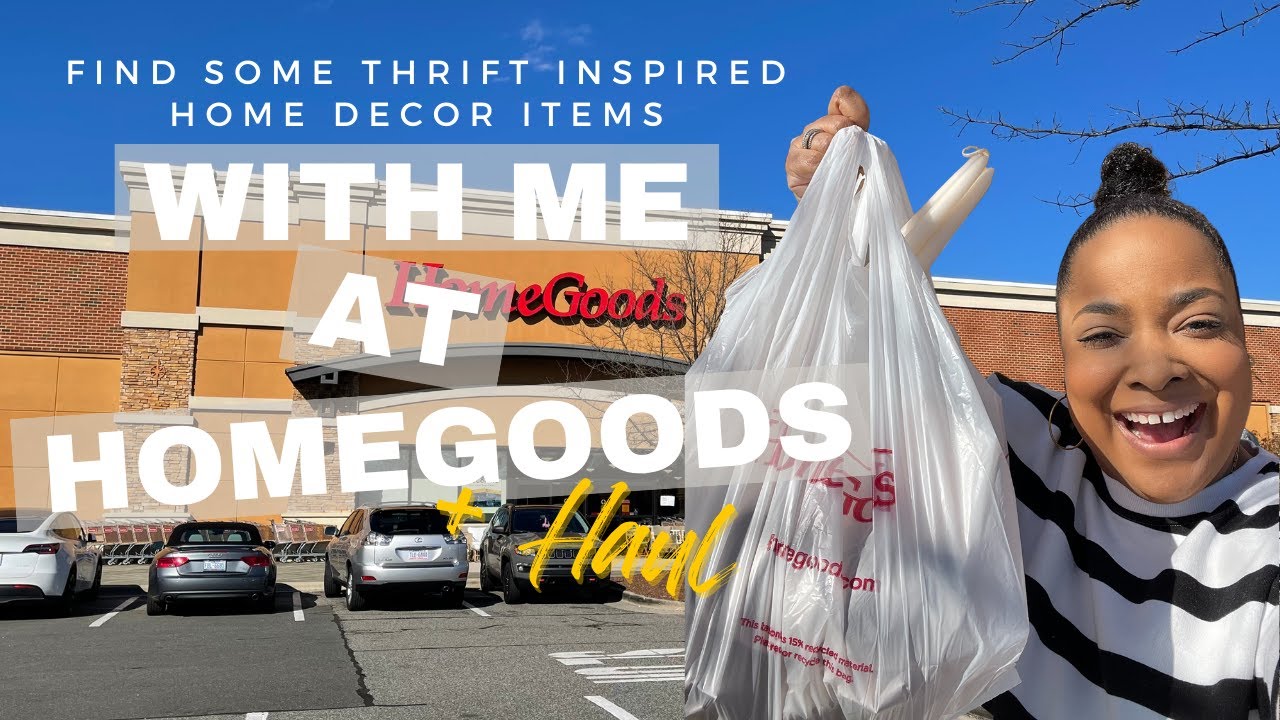 HomeGoods Shop With Me 2023  |  Thrift Inspired Home Decor