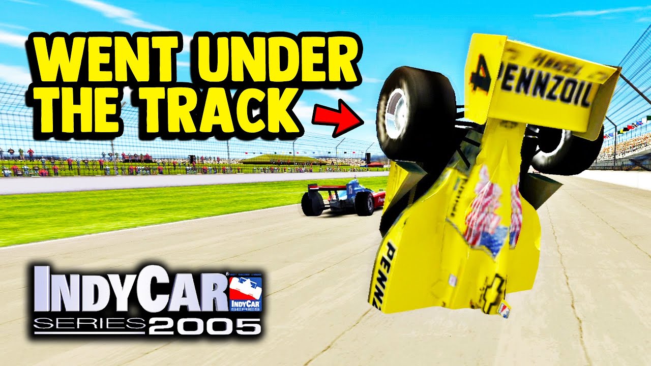 Я выехал на встречную полосу на ВСЕХ 15 трассах IndyCar 2005 года