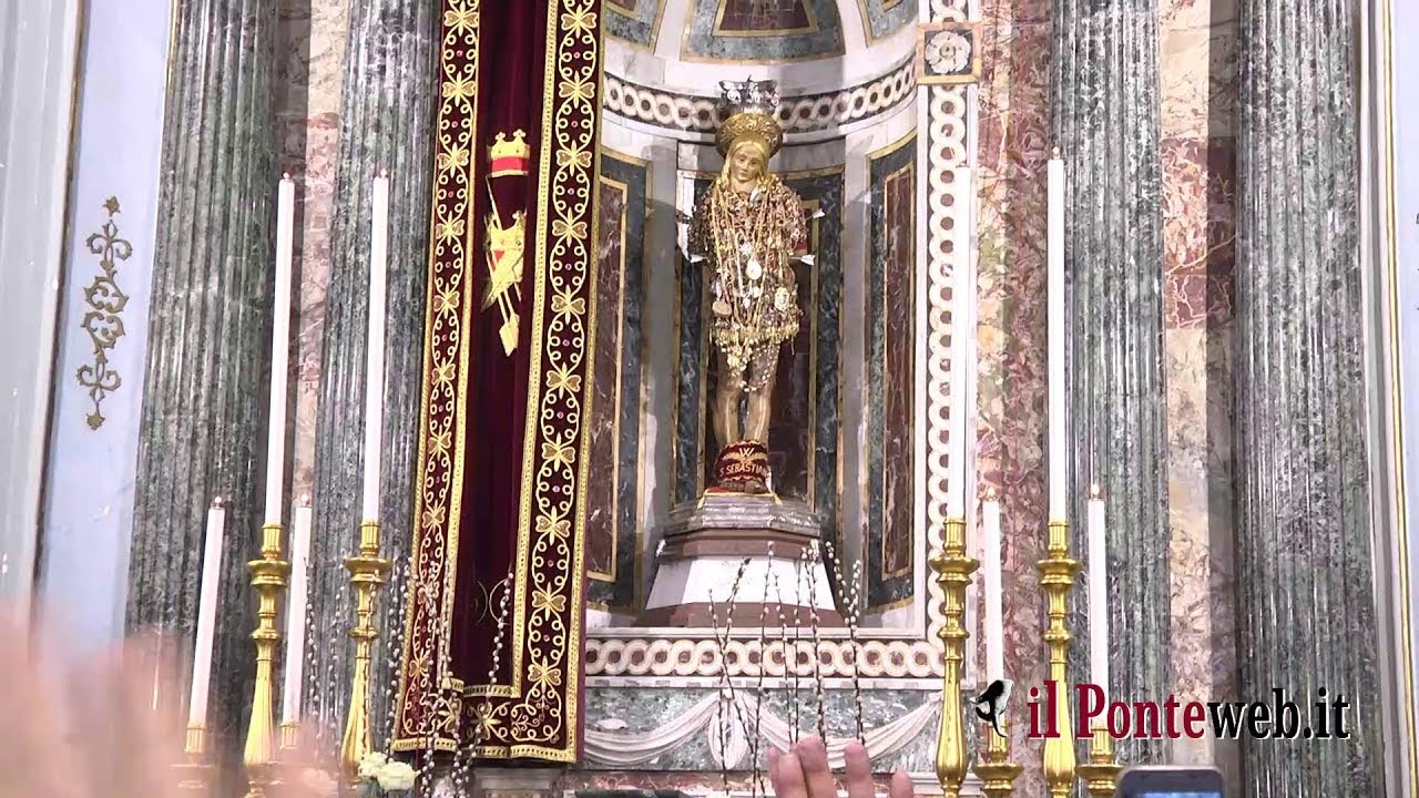 Melilli, la festa di San Sebastiano con la Cunsarbata del suo simulacro