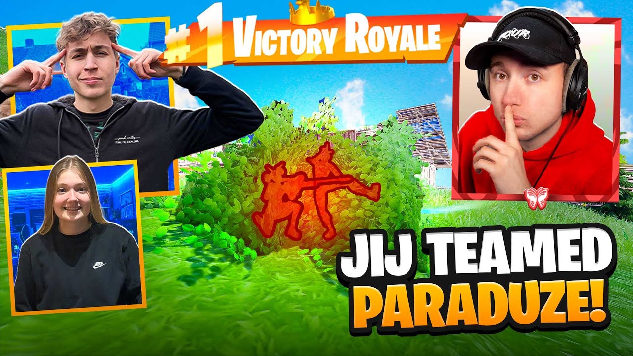 Ik ging UNDERCOVER in TUUR & JINTE hun FORTNITE TOERNOOI!