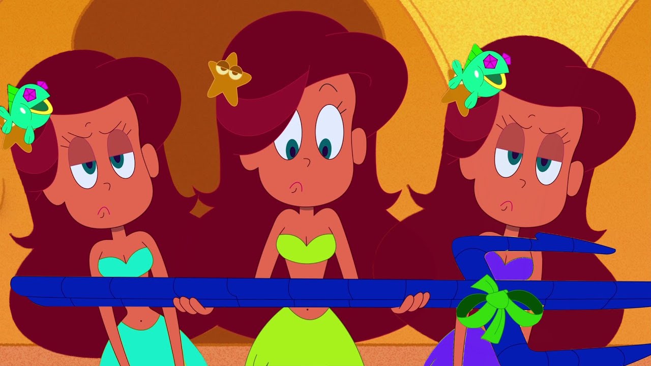 ZIG e SHARKO 🌴 Presente ruim de aniversário 👎 Zig e Sharko Brasil | Desenho Animado em português