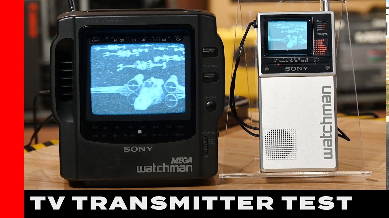 Testing a DIY UHF TV Signal on 1980s Portable TVs — Does It Work?