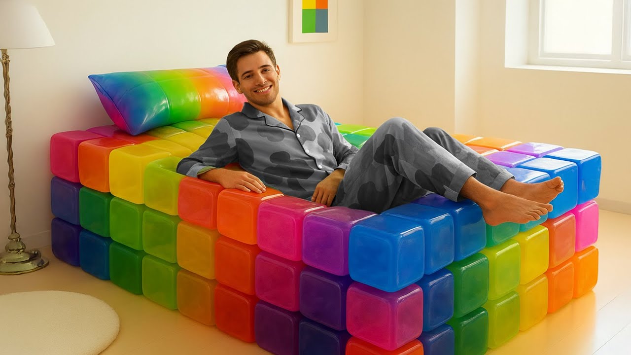 Which Dream Bed Would You Choose? Oddly Satisfying Ai ASMR