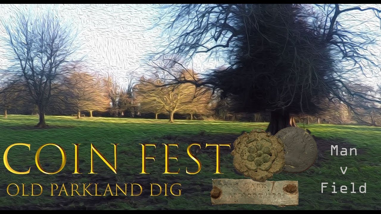 Man v Field: Metal Detecting UK - Old Parkland Dig Part 1