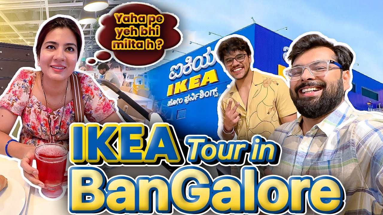 Our First Visit to IKEA Bangalore 🇮🇳 || Did we like it ? || Tanya and Veer