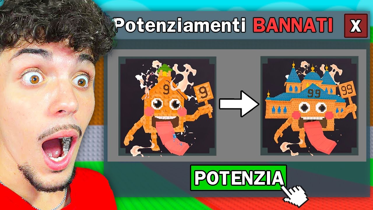 STEAL A BRAINROT MA POSSO POTENZIARE i BRAINROT NORMALI in BANNATI..