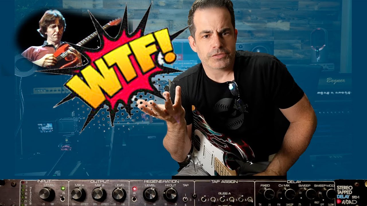 The Weirdest Guitar Rack Delay Ever!  😱  Was Holdsworth CRAZY For Using It?