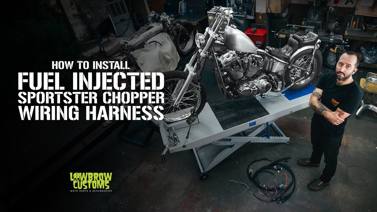 How To Install A Fuel Injected Chopper Wiring Harness On 2007-13 Harley-Davidson Sportsters