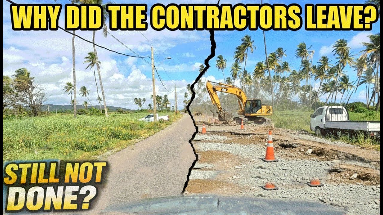 The Mystery of the Abandoned Road: Why Did the Contractors Leave?