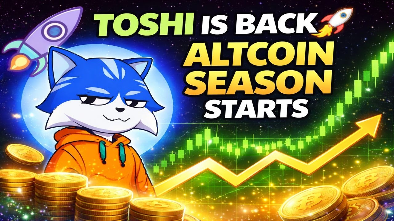 TOSHI ($TOSHI) WRACA: ROZPOCZĘCIE SEZON&Oacute;W ALTCOIN&Oacute;W!