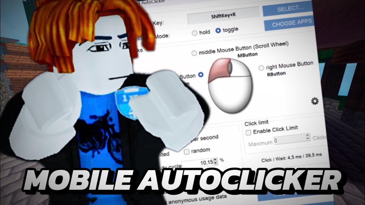 The NEW MOBILE AUTO-CLICKER in bedwars (Roblox Bedwars) 