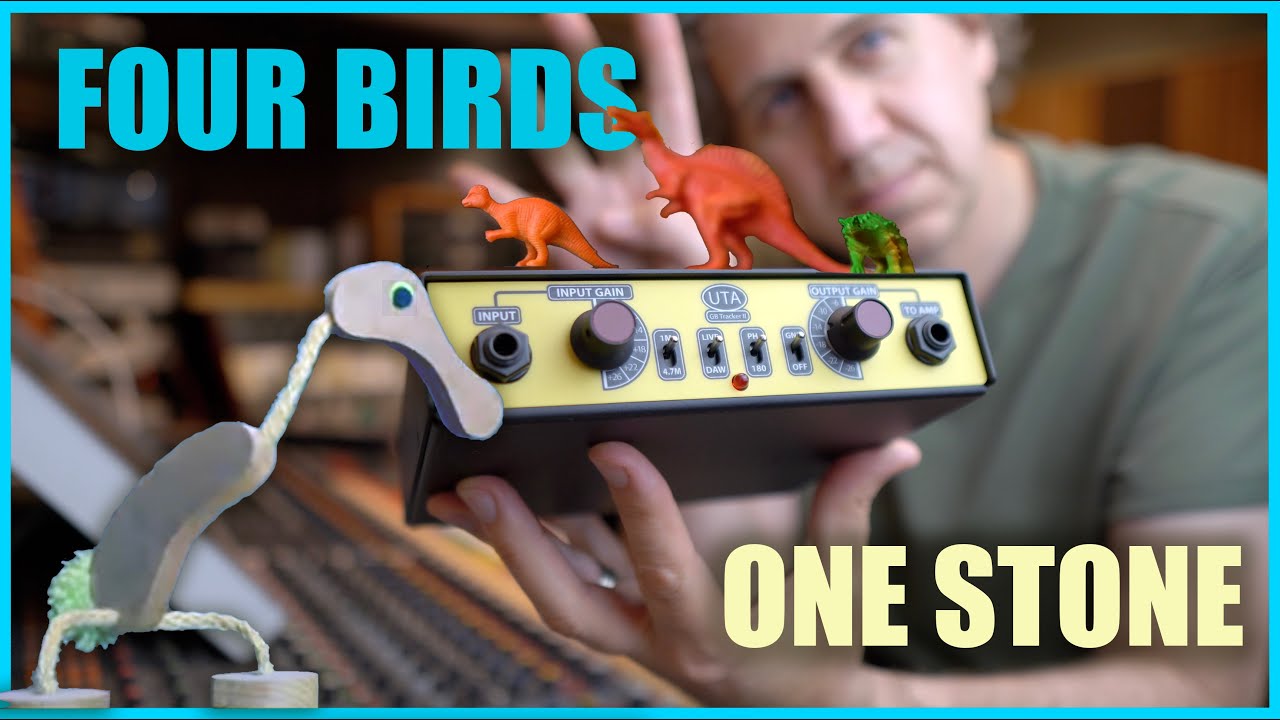 Solving Problems in the Studio with the Undertone Audio GB-Tracker Direct Box and ReAmp Unit