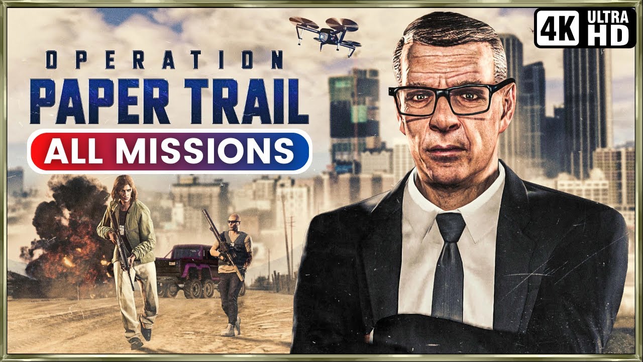 GTA Online: Operation Paper Trail | All Missions Solo (4K)
