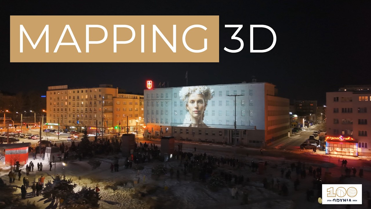 „Zaczęło się od morza. Baśniowa opowieść o Gdyni” - widowisko w technologii mappingu 3D. | Gdynia.pl
